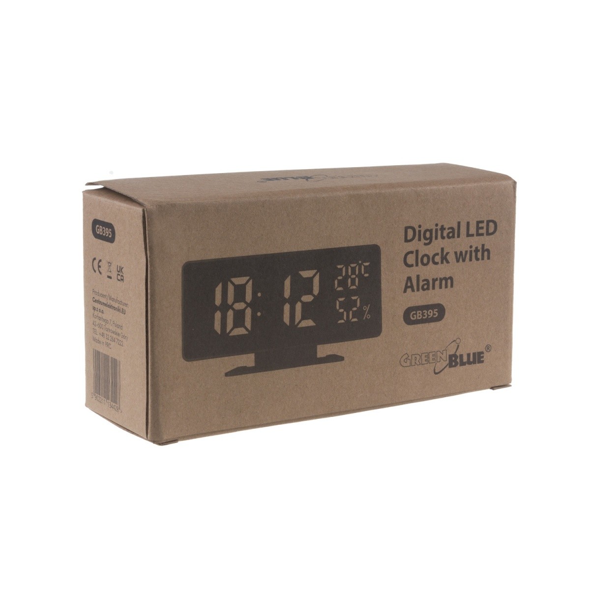 Digitalna budilka z uro in termometrom GB395 5