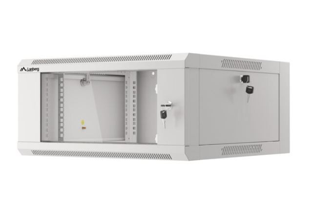Namestitveni Rack omara 19" 4U, viseča, 600 mm, siva 4