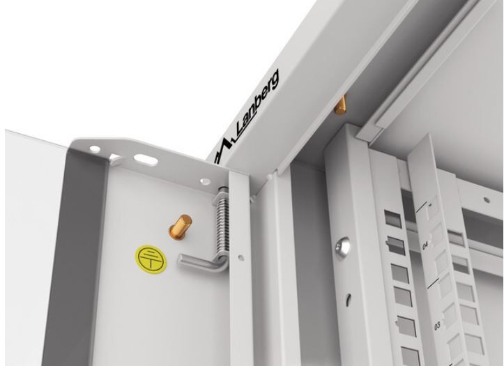 Namestitveni Rack omara 19" 4U, viseča, 600 mm, siva 6