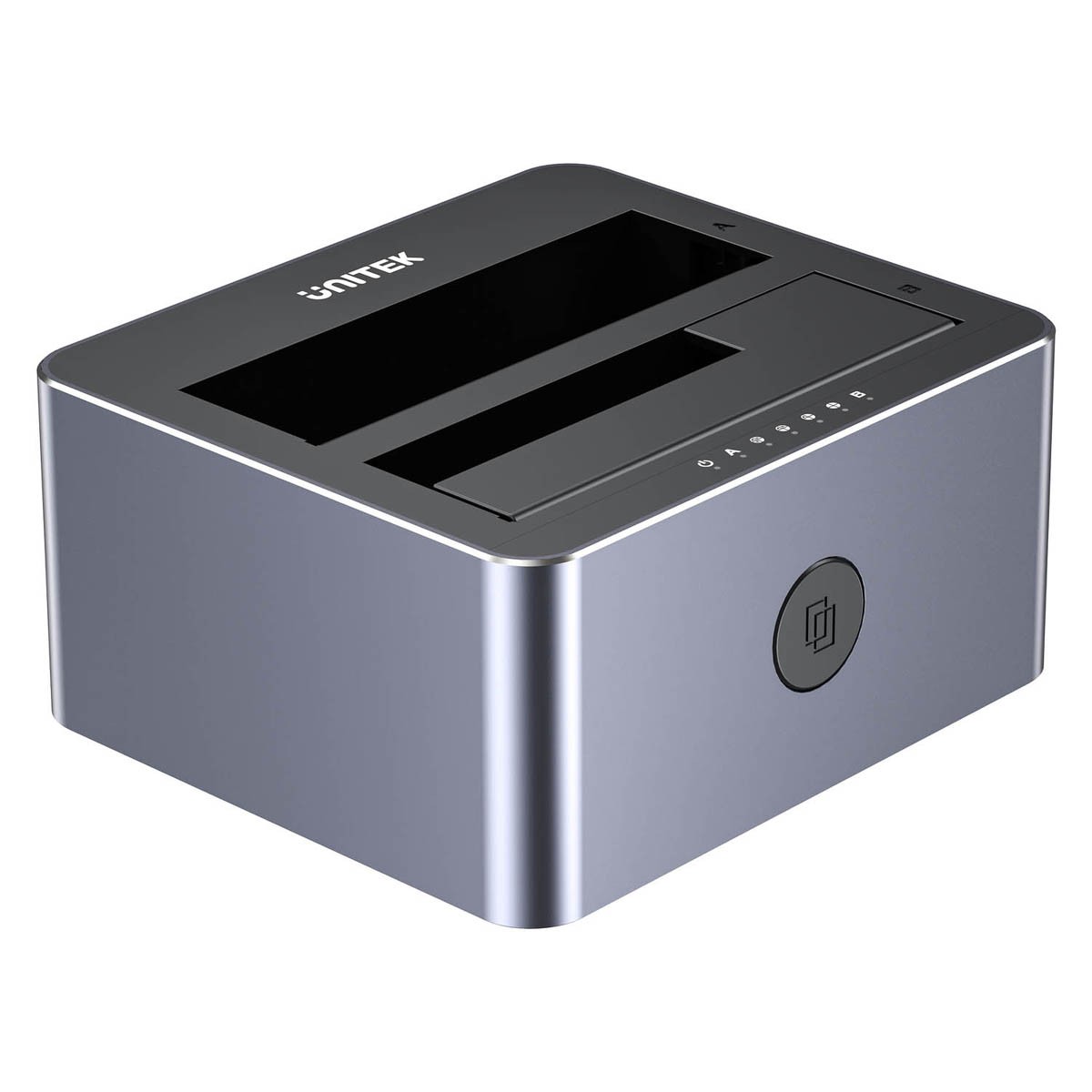 Klonska postaja za diske 2x 2,5/3,5 z USB-C 10 Gbps