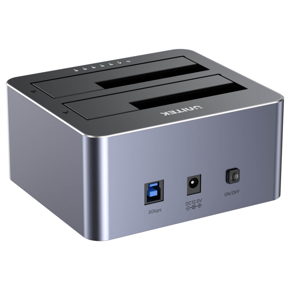 Klonska postaja za diske 2,5/3,5 z USB 5 Gbps 3