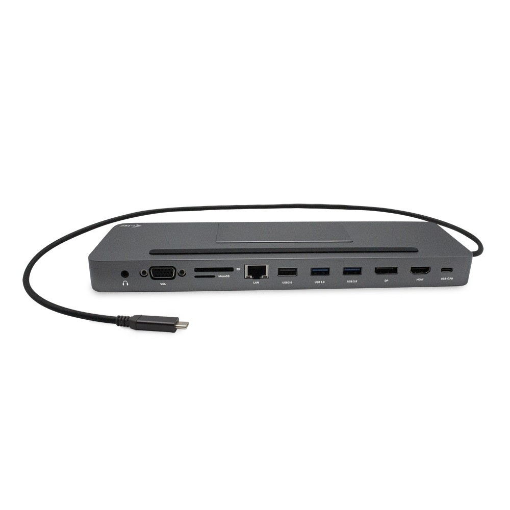 Docking postaja USB-C Metal, 3x Display, PD 85W + Univerzalni polnilnik 100W 6