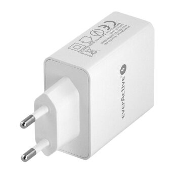 Omrežni polnilec 4x USB 5A IQ Smart Charging, bel 4