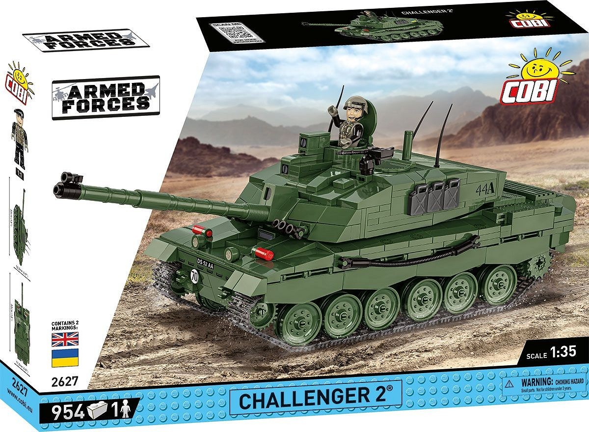 Cobi Klocki gradbene kocke Challenger 2, 954 kosi