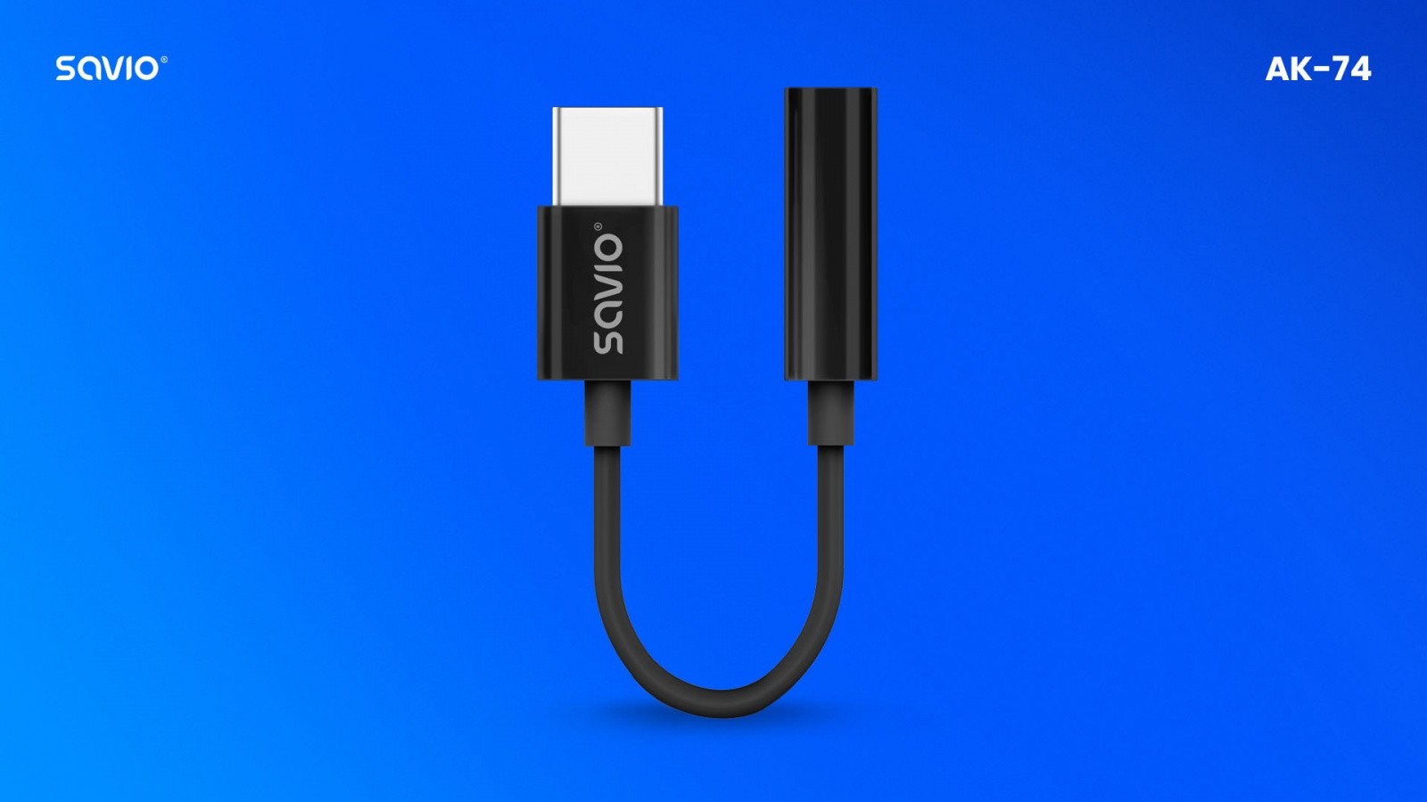 Avdio adapter USB-C na 3,5mm Jack AK-74 6