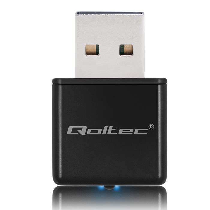 Qoltec NANO WiFi USB 2.0 adapter 300Mbps 4
