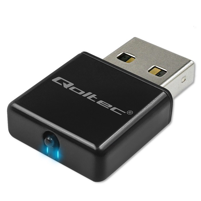 Qoltec NANO WiFi USB 2.0 adapter 300Mbps 5