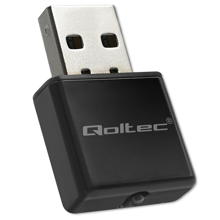 Qoltec NANO WiFi USB 2.0 adapter 300Mbps 6
