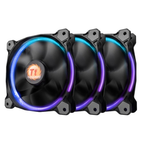 Thermaltake Riing 14 LED ventilator, 3 kos, 3x140mm, 256 barv