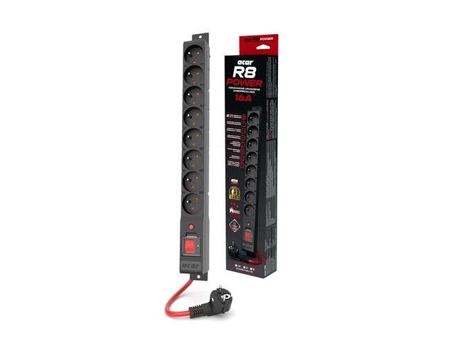 Napajalni razdelilnik R8 POWER 1.5M (8 vtičnic) 2