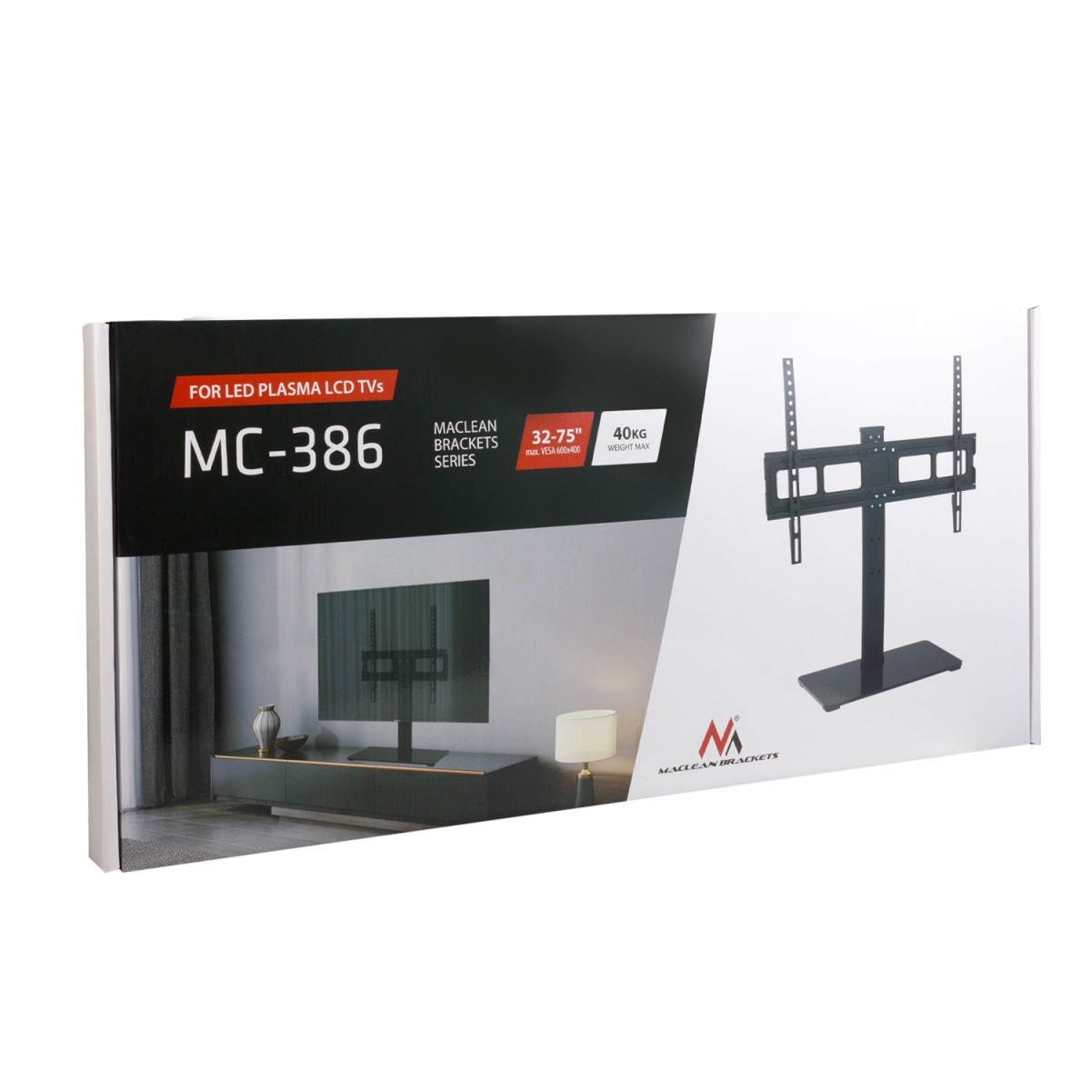 Stenski nosilec za TV do 40kg MC-386 7