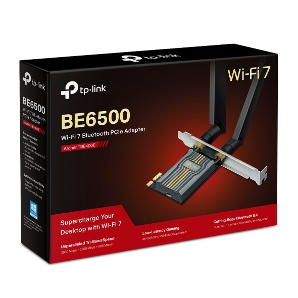 TP-LINK Archer TBE400E PCI-E BE6500 mrežna kartica 4