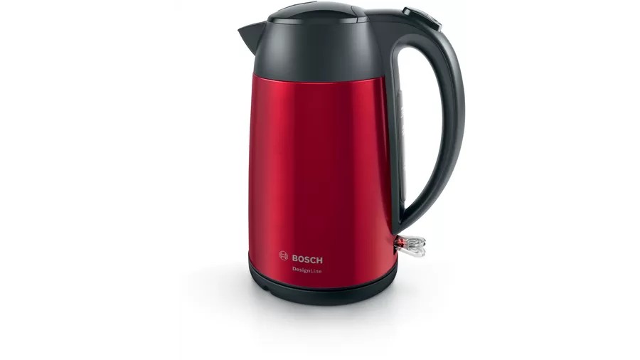 Bosch grelnik vode TWK3P424, 1,7l, rdeč