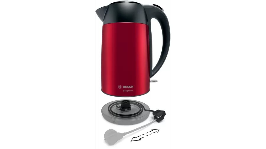 Bosch grelnik vode TWK3P424, 1,7l, rdeč 4