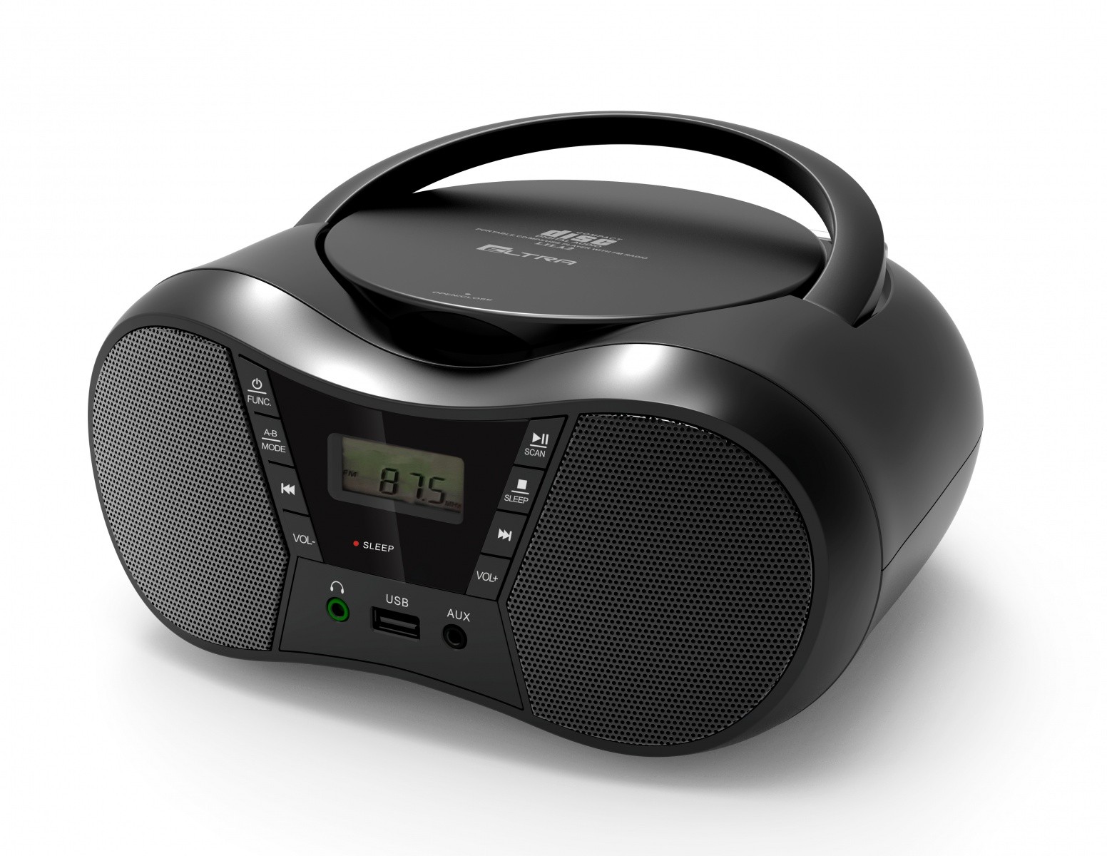 CD radio predvajalnik LILA2 USB/BT - Črn 2