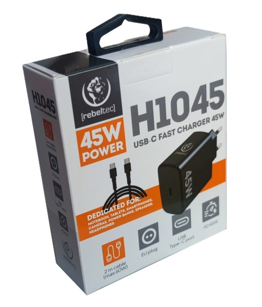 Univerzalni USB-C napajalnik PD 45W 3