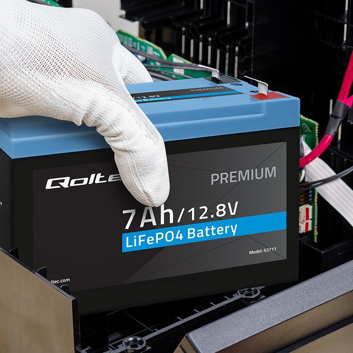 Akumulator LiFePO4 12.8V 7Ah 89.6Wh z BMS 4