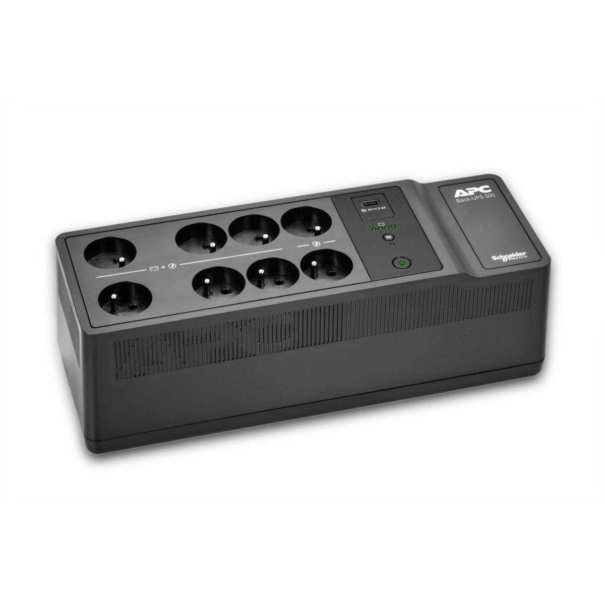 APC Back-UPS 500VA napajalnik BE500G2-FR, 8 francoskih vtičnic