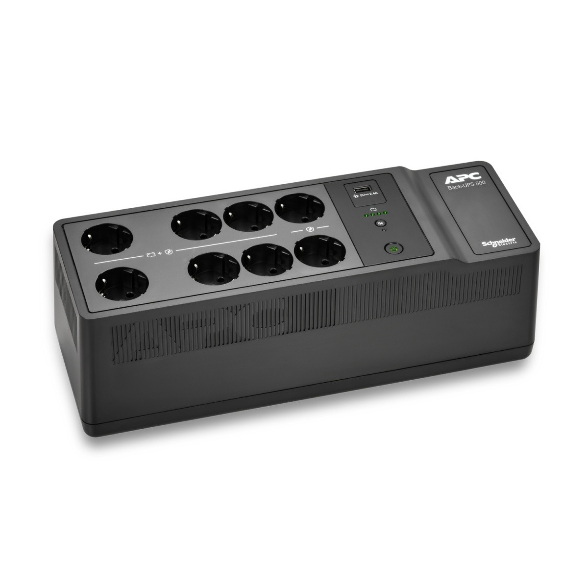 APC Back-UPS BE500G2-GR, neprekinjeno napajanje, 500VA, 8 Schuko izhodov