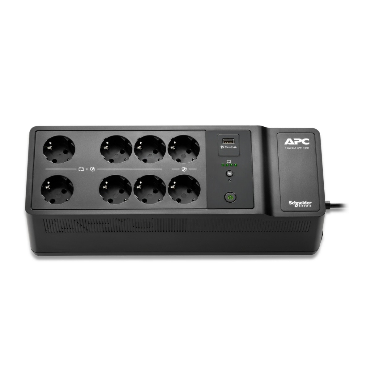 APC Back-UPS BE500G2-GR, neprekinjeno napajanje, 500VA, 8 Schuko izhodov 4