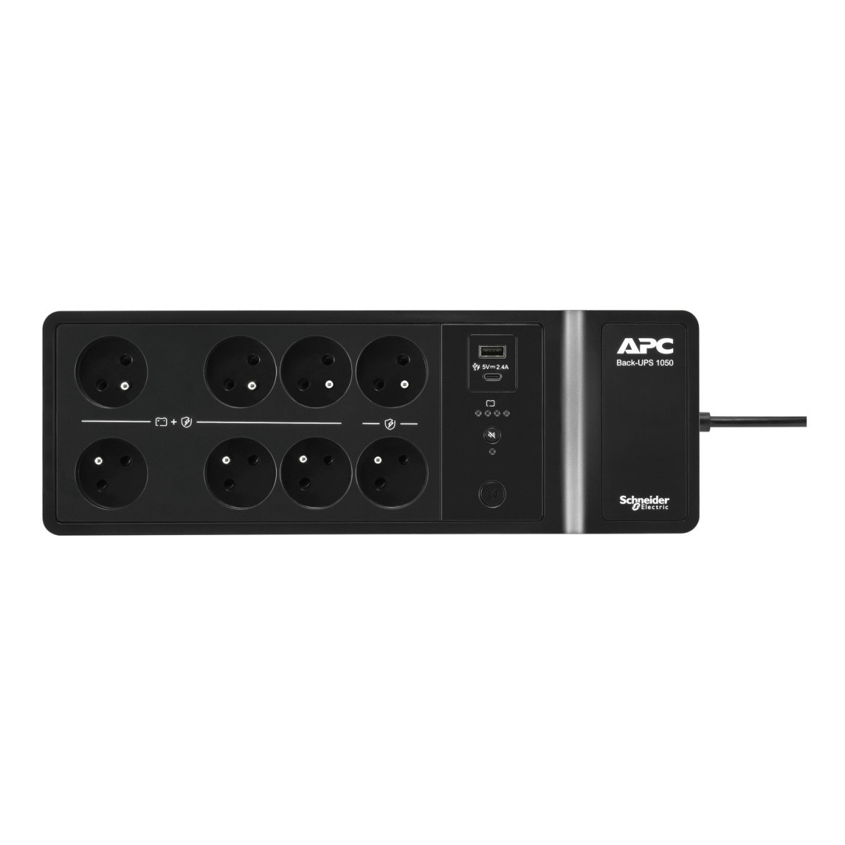 Napajalnik APC Back-UPS 1050VA z 8 francoskimi vtičnicami (BE1050G2-FR) 4