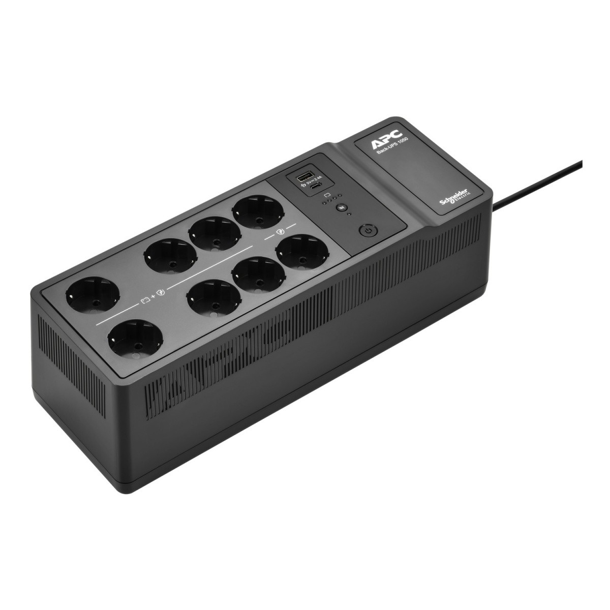Napajalnik APC Back-UPS 1050VA z 8 Schuko vtičnicami (BE1050G2-GR)
