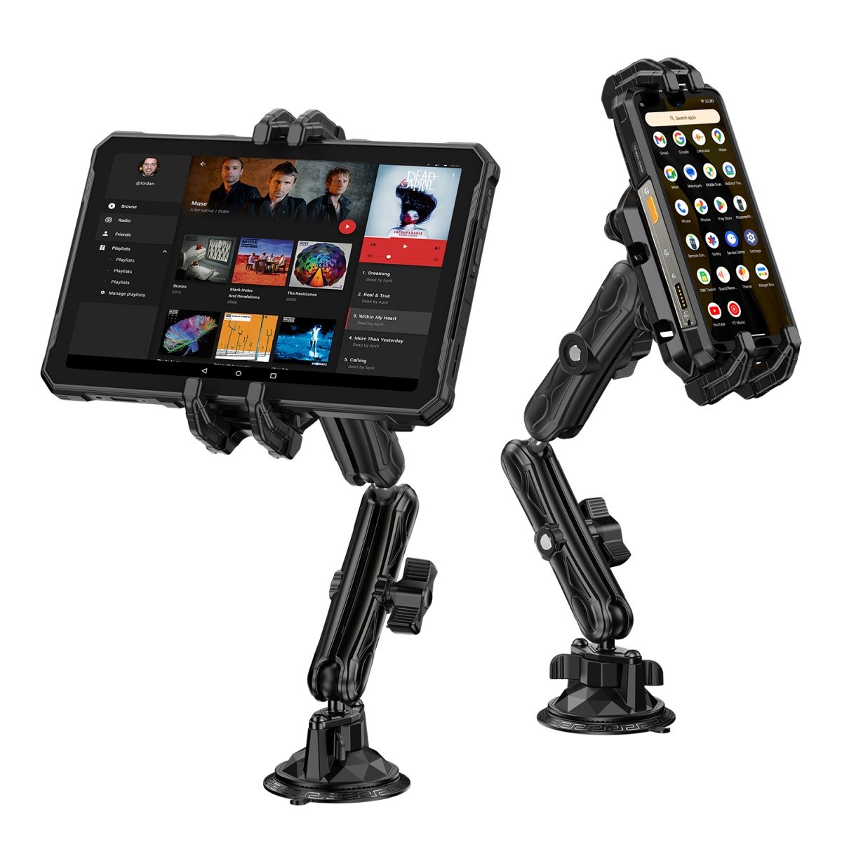 Držalo za tablico Armor Mount Max, črno 7