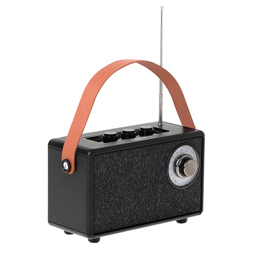 CR1902 Bluetooth zvočnik z radiem FM, USB-C, črn 3