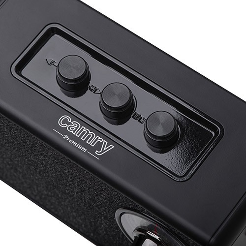 CR1902 Bluetooth zvočnik z radiem FM, USB-C, črn 4