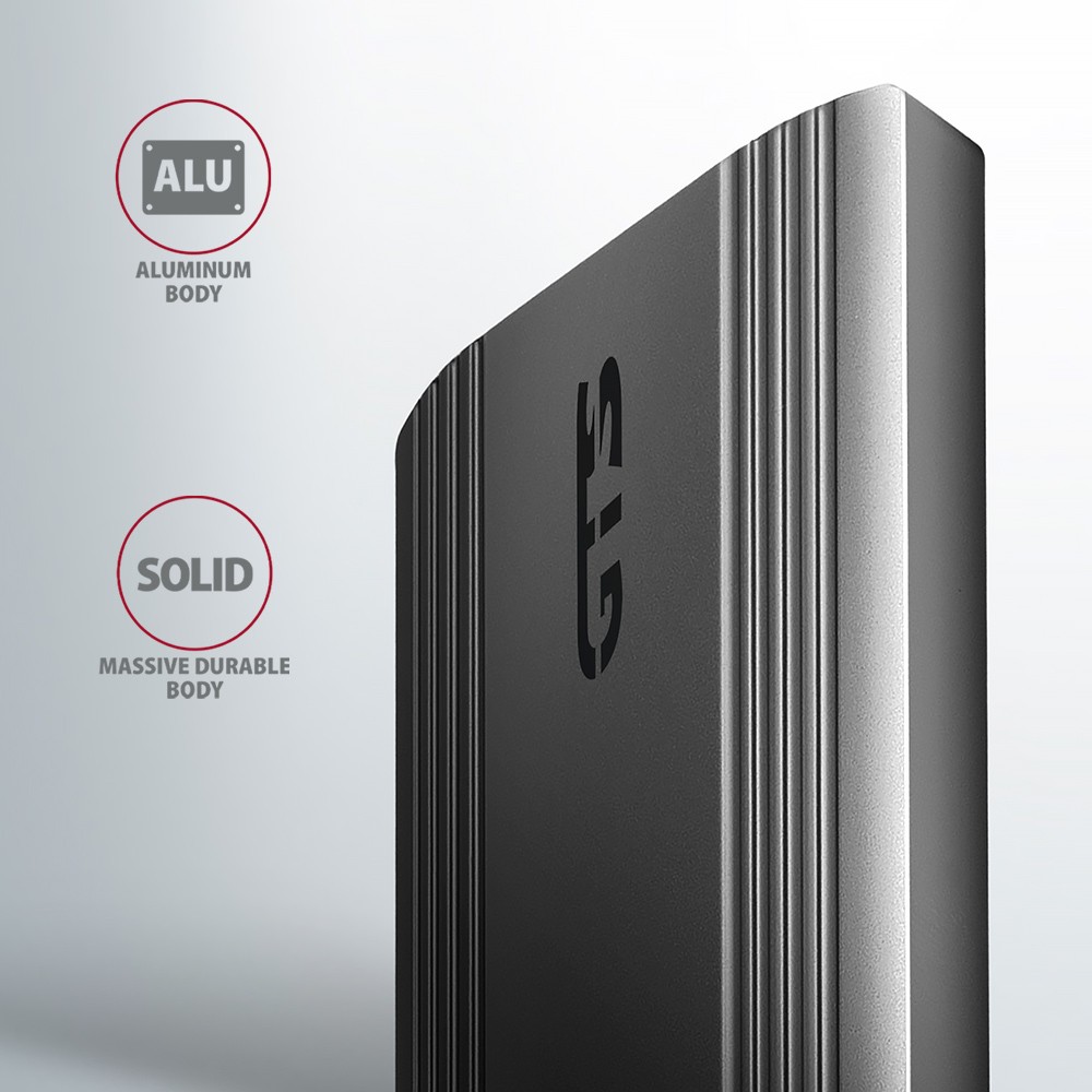 Aluminijasto ohišje za M.2 NVMe/SATA SSD, USB-C 3.2 Gen 2 5