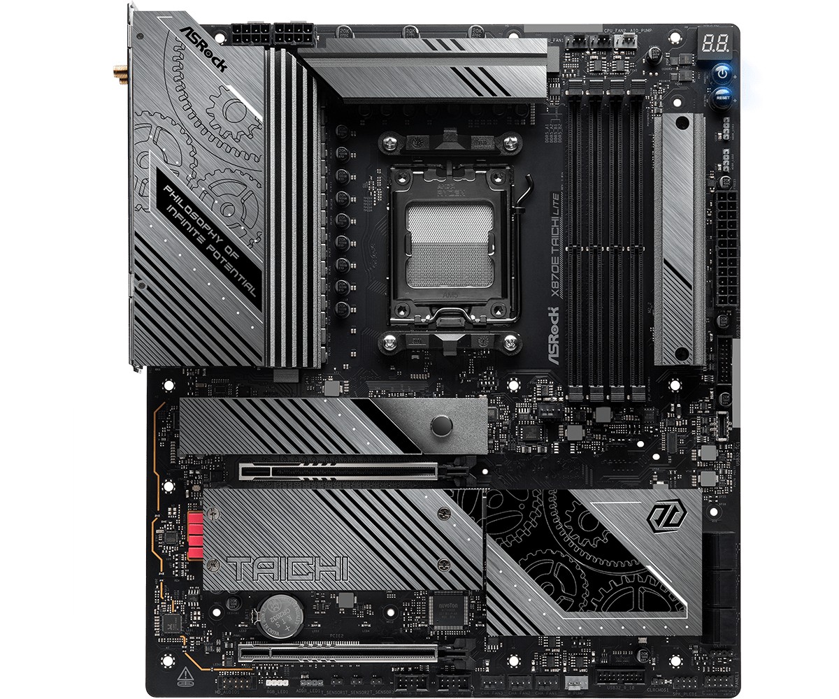Matična plošča X670E TAICHI LITE AM5 (4x DDR5, M.2, EATX) 3