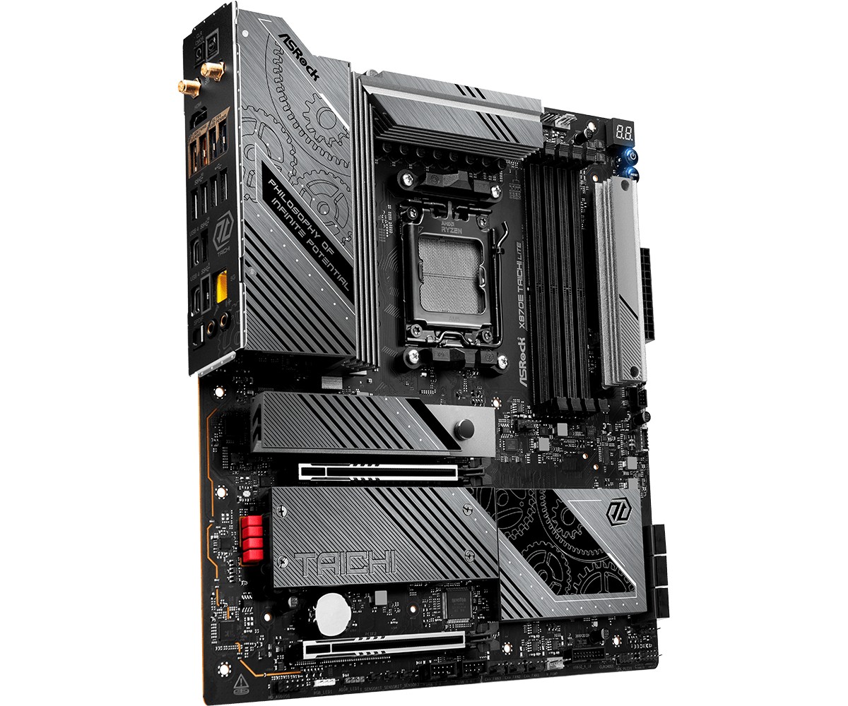 Matična plošča X670E TAICHI LITE AM5 (4x DDR5, M.2, EATX) 4