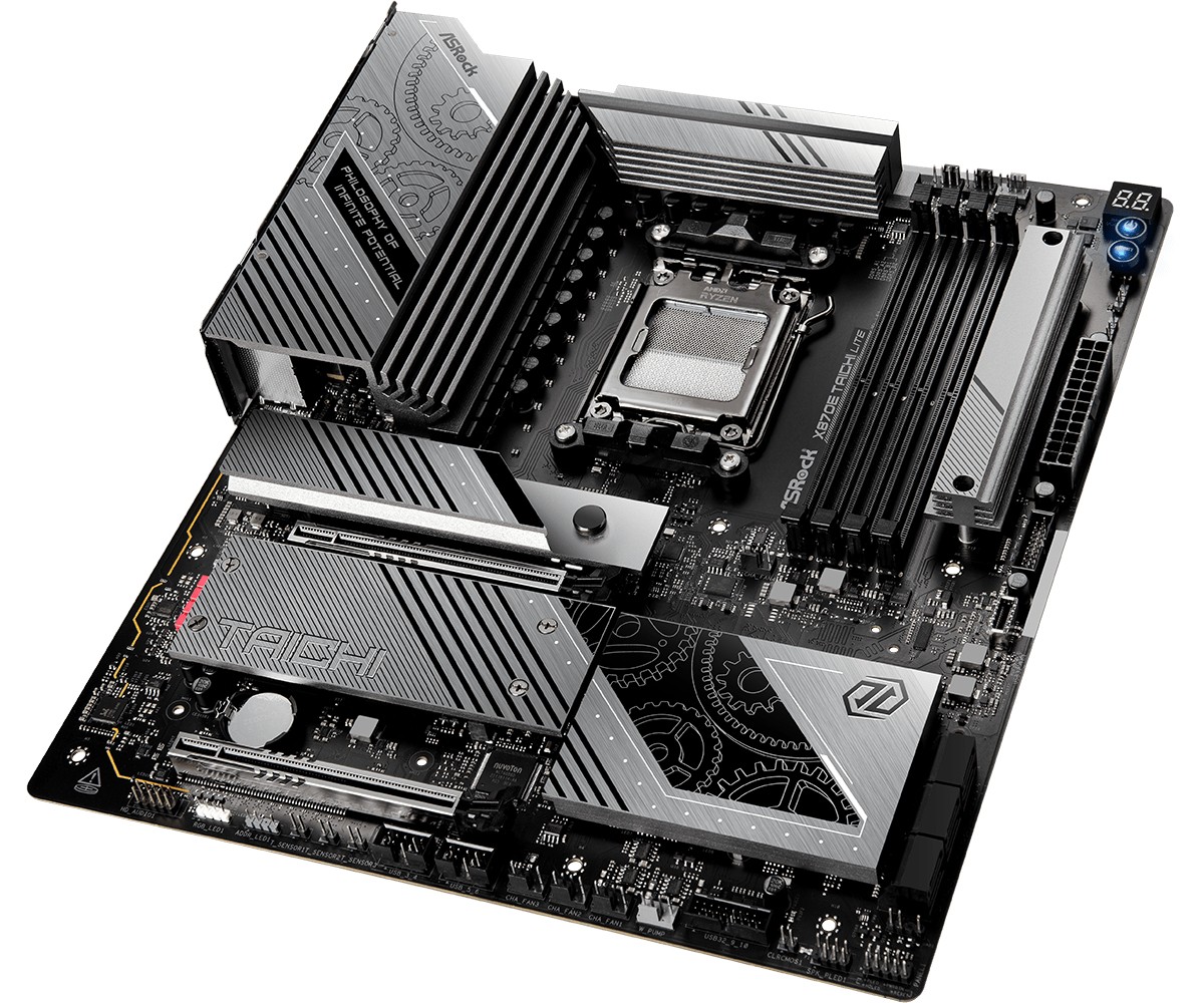 Matična plošča X670E TAICHI LITE AM5 (4x DDR5, M.2, EATX) 6