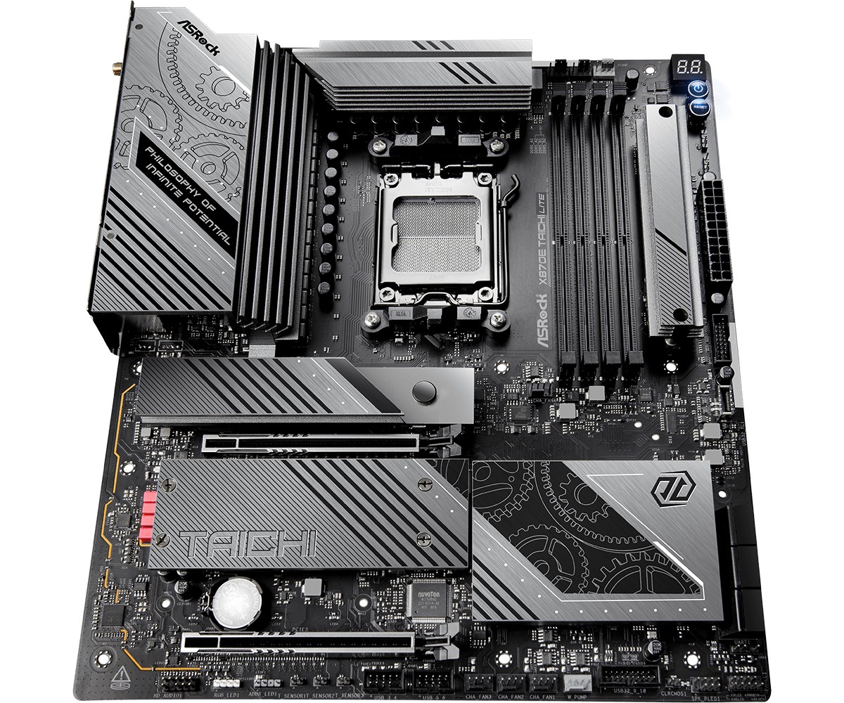 Matična plošča X670E TAICHI LITE AM5 (4x DDR5, M.2, EATX) 8