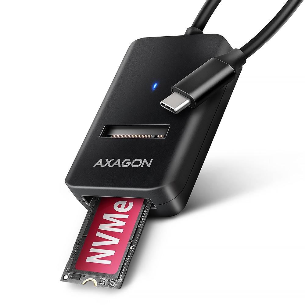 Adapter USB 3.2 Gen 2 M.2 NVMe/SATA SSD