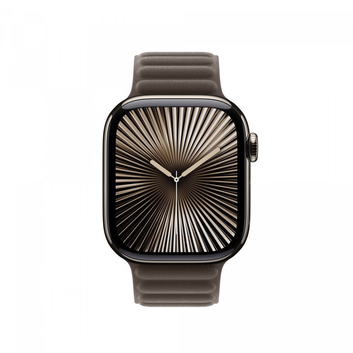 Magnetni usnjen pašček, rjavo-siv (M/L, 42 mm) 3