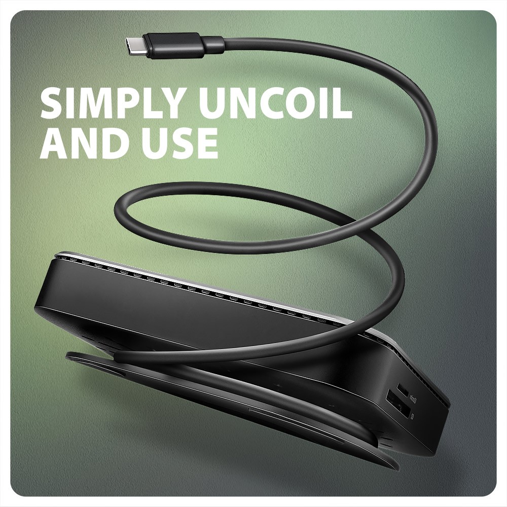 Večnamenski USB Hub 9v1 HMC-UFO (10Gbps, 4K HDMI, M.2, PD 100W) 7