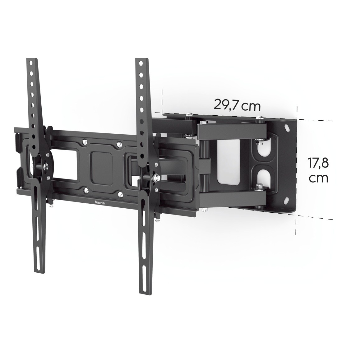 Zglobni nosilec za LCD/LED TV, VESA 400x400, do 65" 3