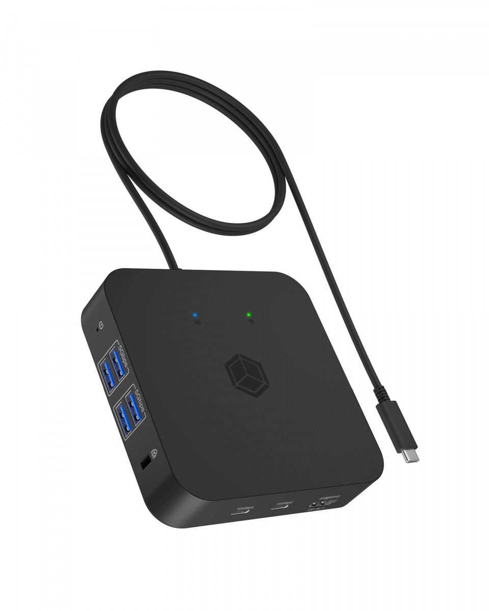 12v1 Docking Station IB-DK4090-C (3x HDMI, LAN, USB, PD 100W)