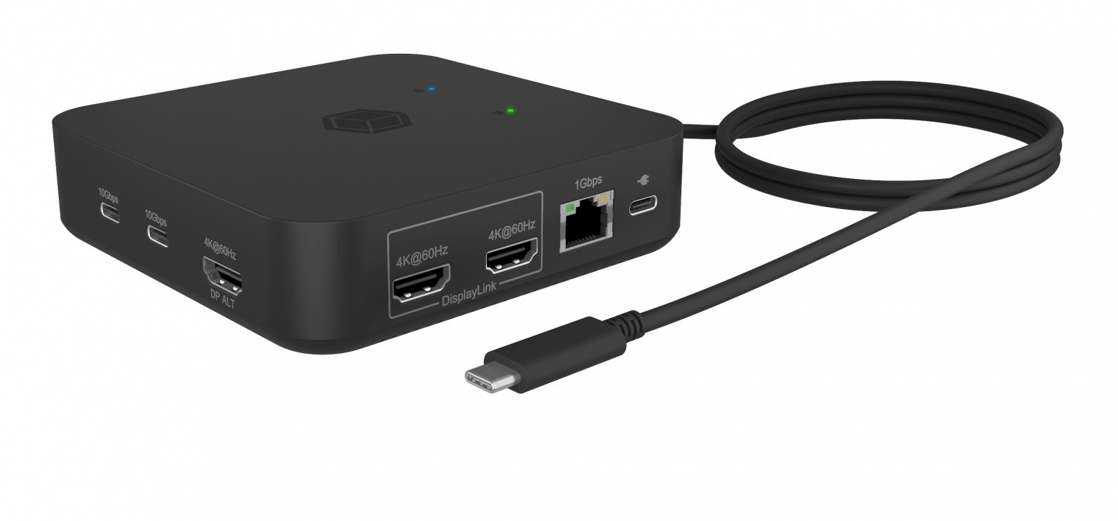 12v1 Docking Station IB-DK4090-C (3x HDMI, LAN, USB, PD 100W) 2