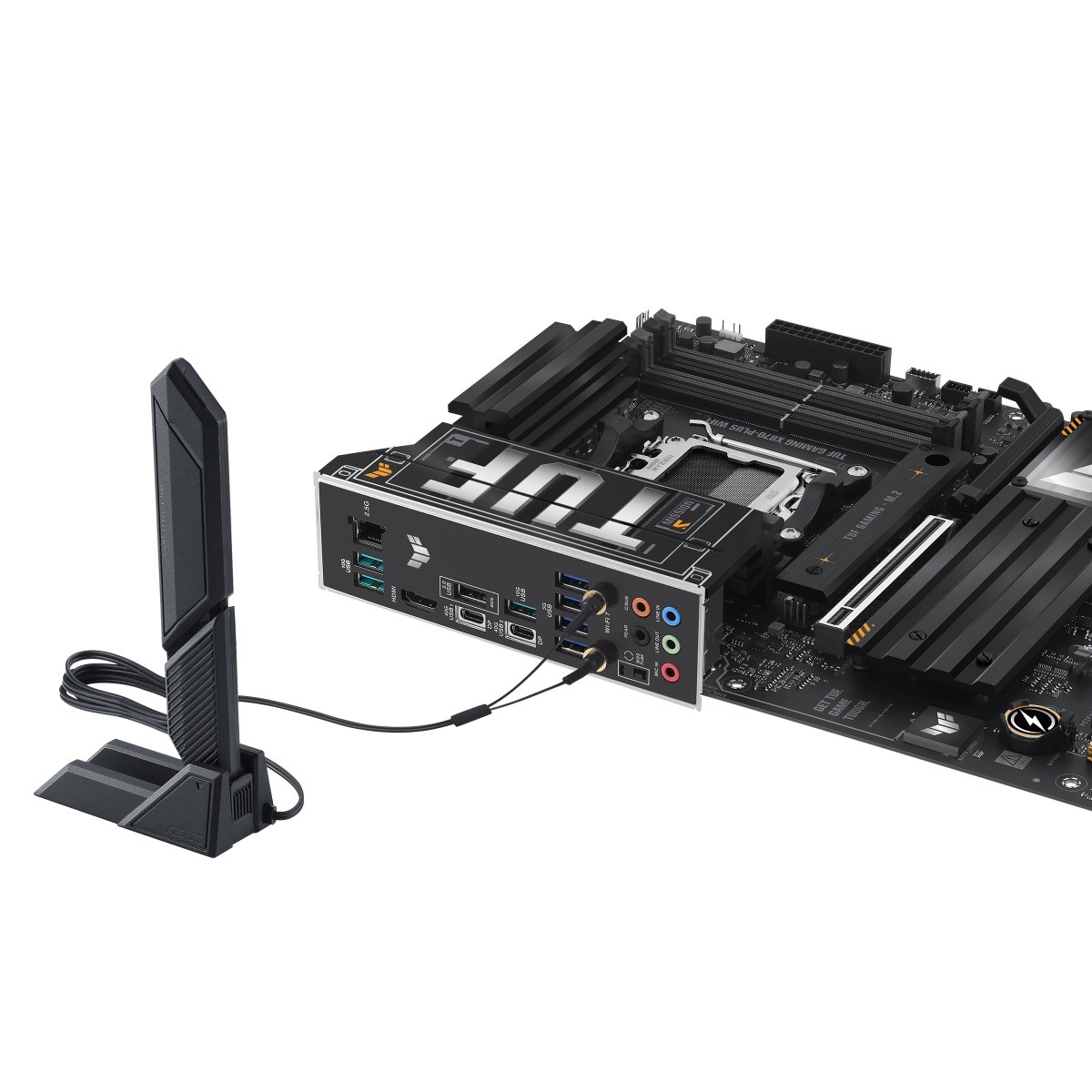 Asus TUF GAMING X870-PLUS WIFI matična plošča (AM5, 4x DDR5, HDMI/USB-C) 7