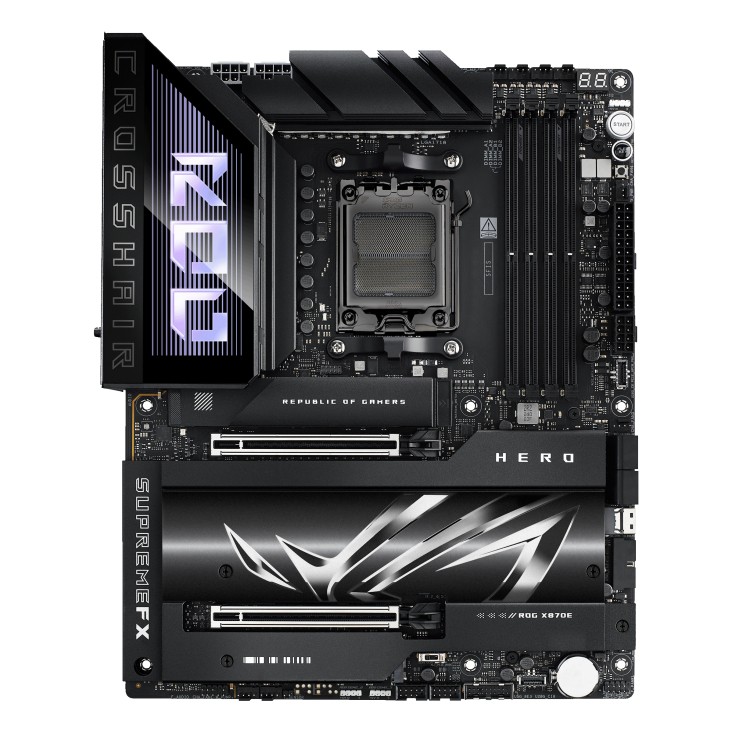 Asus ROG CROSSHAIR X870E HERO matična plošča (AM5, 4x DDR5, HDMI/USB-C) 2