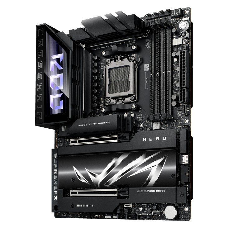Asus ROG CROSSHAIR X870E HERO matična plošča (AM5, 4x DDR5, HDMI/USB-C) 5