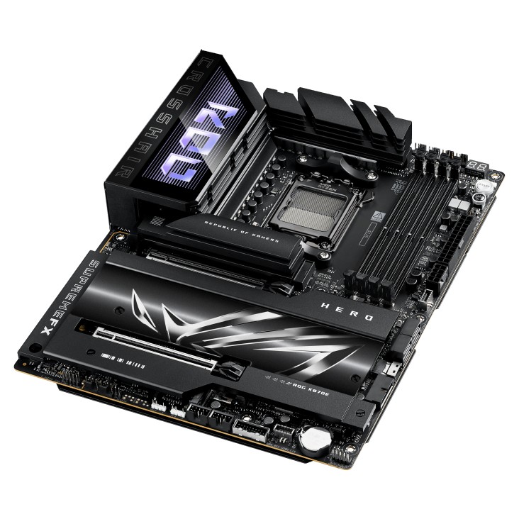 Asus ROG CROSSHAIR X870E HERO matična plošča (AM5, 4x DDR5, HDMI/USB-C) 7