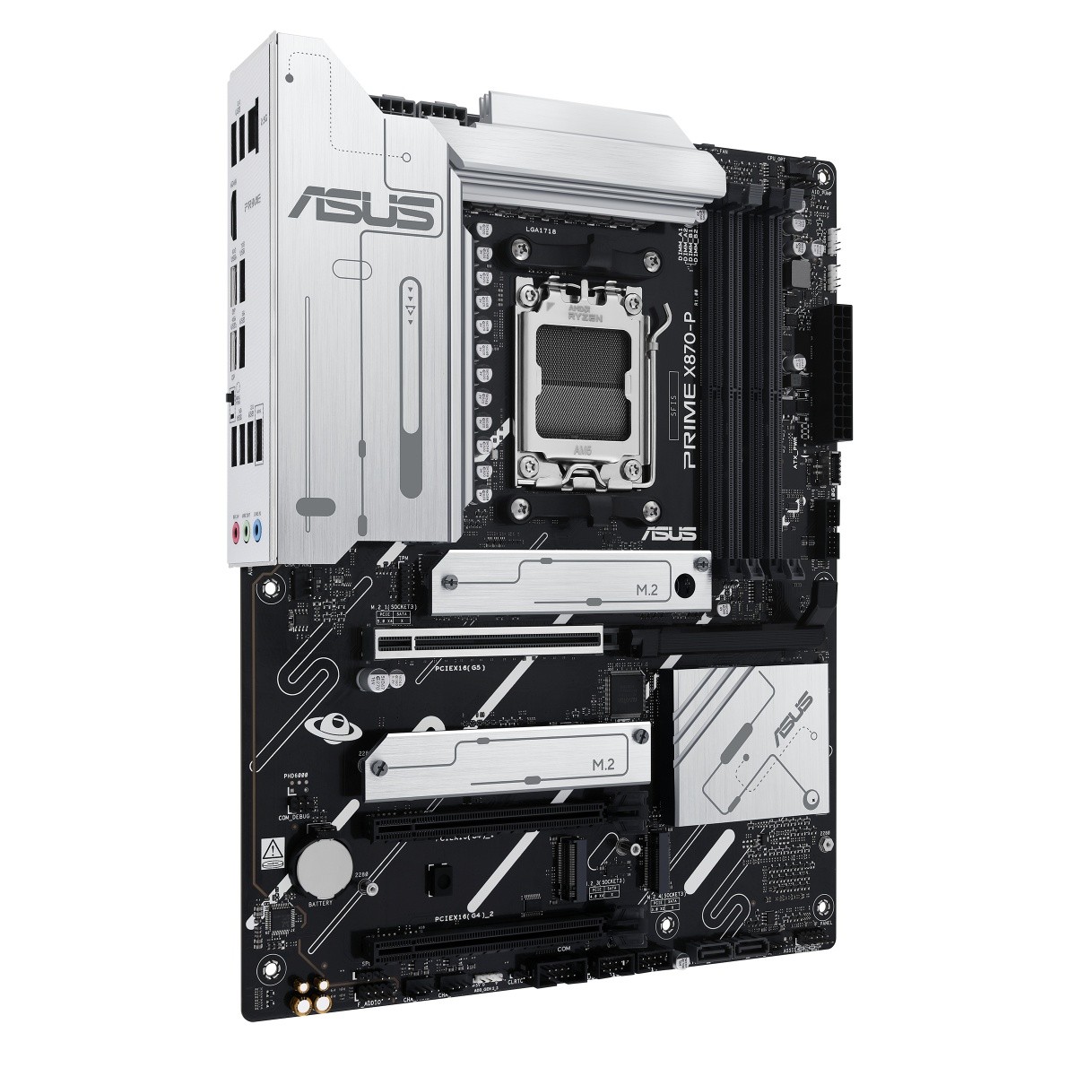 Asus PRIME X870-P matična plošča AM5, 4x DDR5, HDMI/USB-C, ATX 3