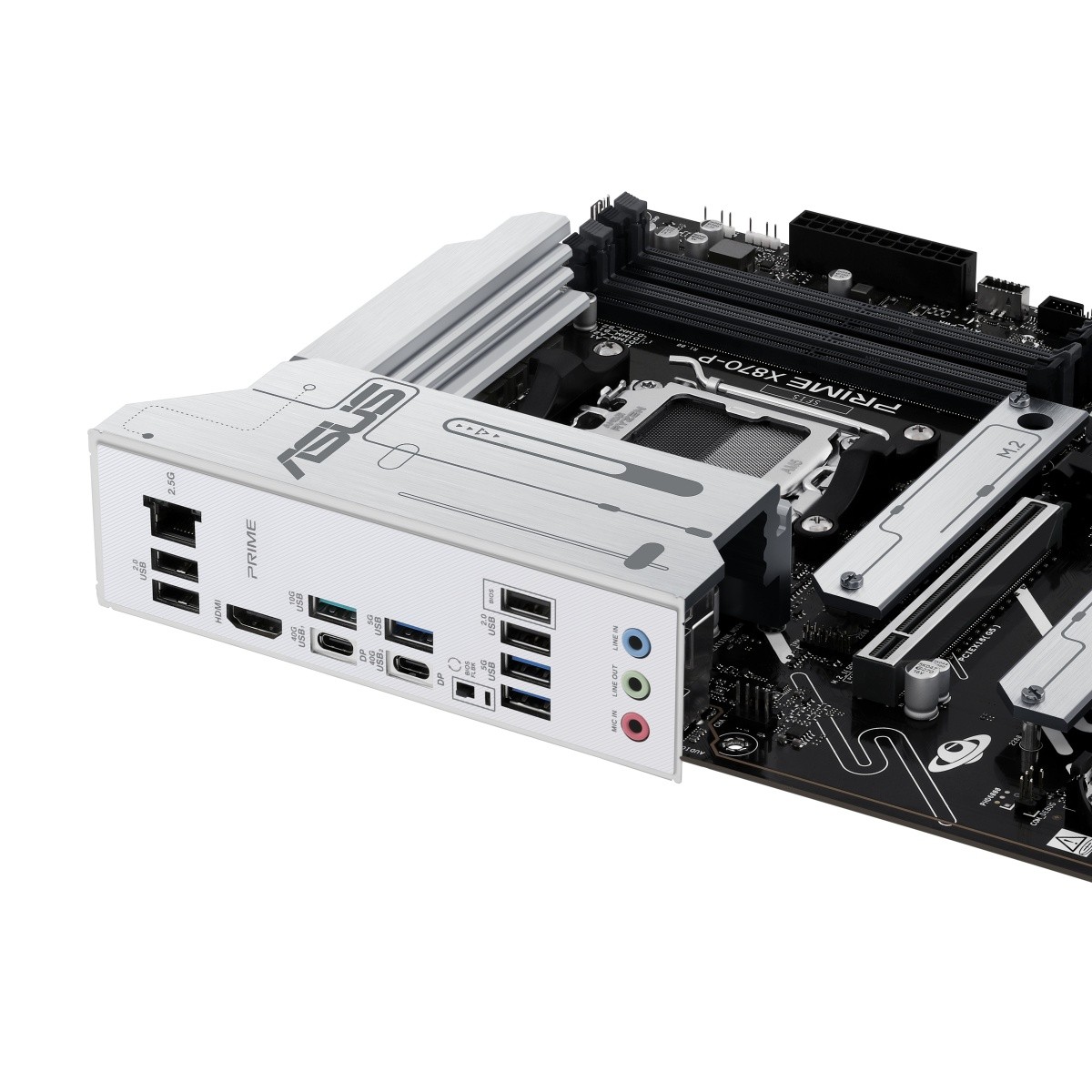 Asus PRIME X870-P matična plošča AM5, 4x DDR5, HDMI/USB-C, ATX 7