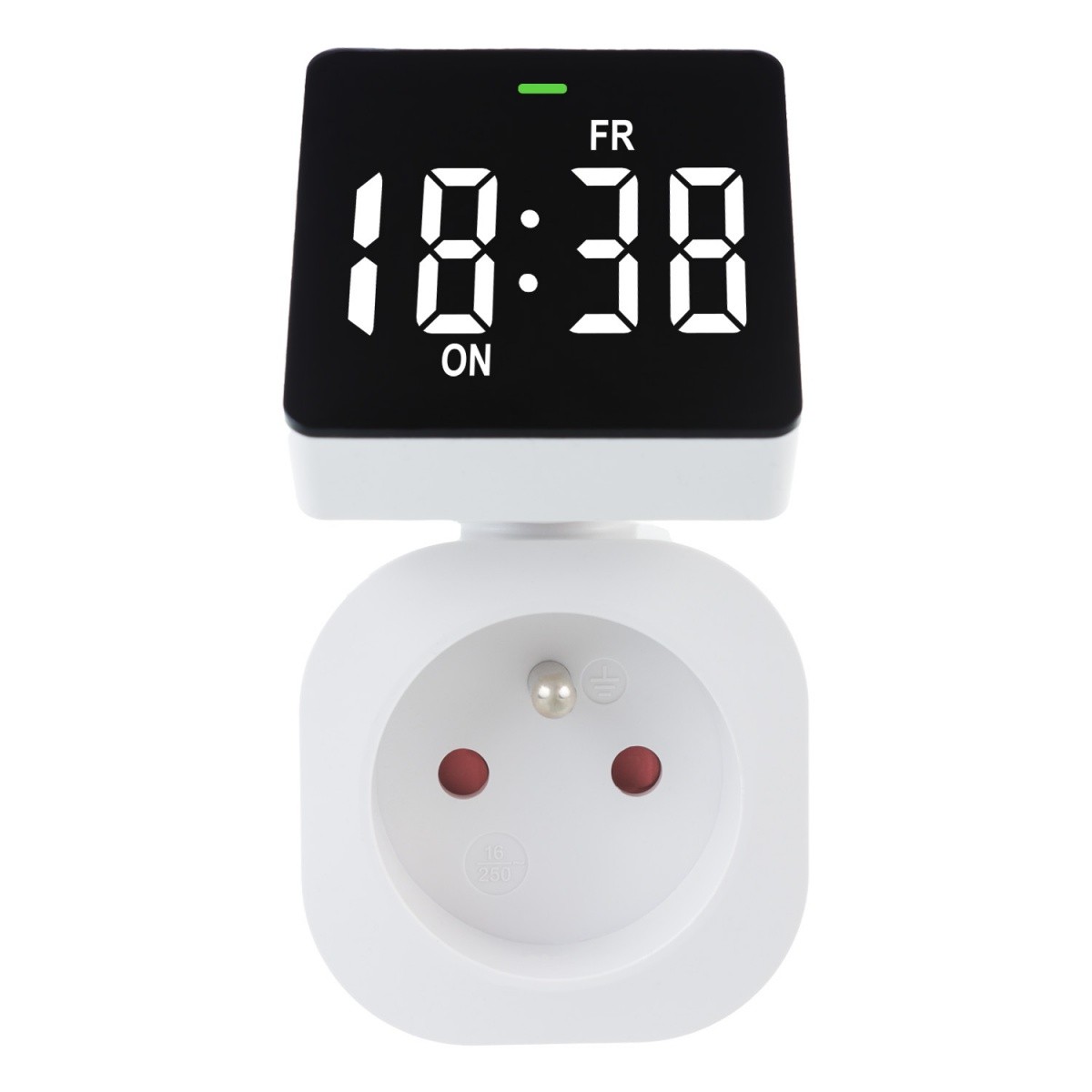 Digitalni časovni stikalni vklopnik GB610 E, IP20, 16A 2