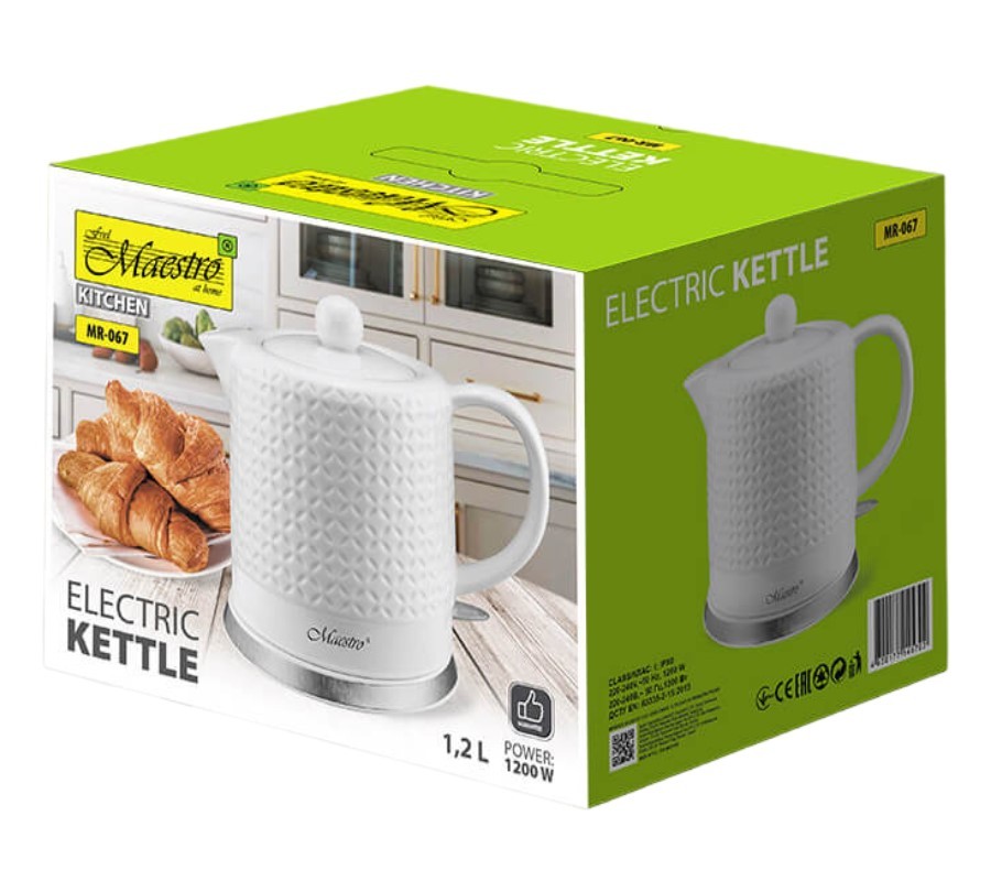 Keramični kuhalnik vode 1,2L, 1200W, MR-067 2
