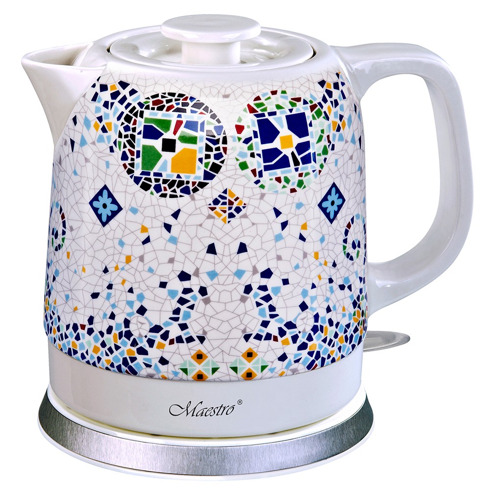 Keramični kuhalnik vode Mesko MR-068-MOSAIC, 1,5l, 1500W