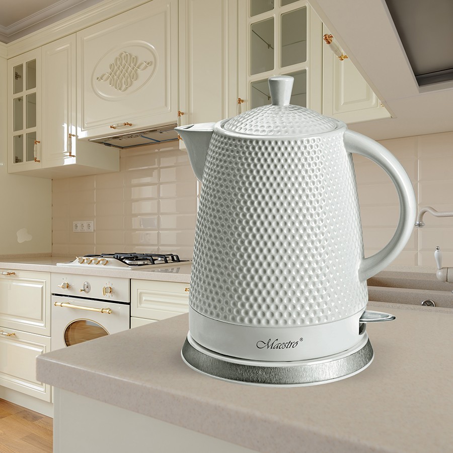 Feel-Maestro MR-069-WHITE keramični kuhalnik vode, 1,5l, 1500W, bel 2